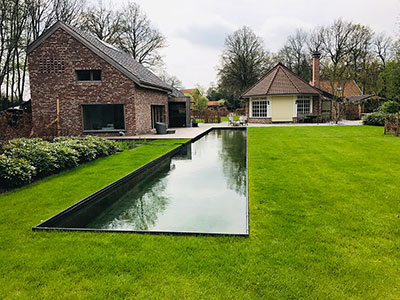 Realisaties van biologische zwembaden door Pura Vida